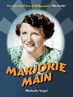 cover image of Marjorie Main